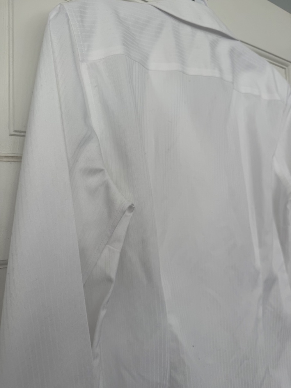 Brooks Brothers White Button Front Dress Shirt Size 4 - Picture 5 of 5